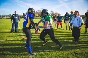 The 2 Johnnies Take On The Irish Wolhounds - American Football Ireland