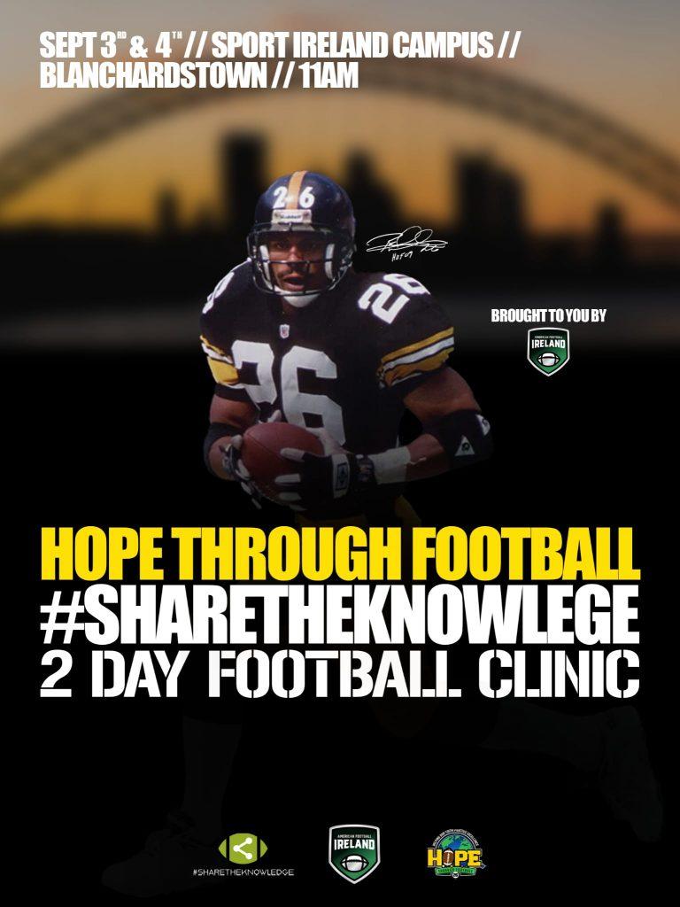 Rod Woodson HOPE Through Football Camp: 2022 Youth Clinic 